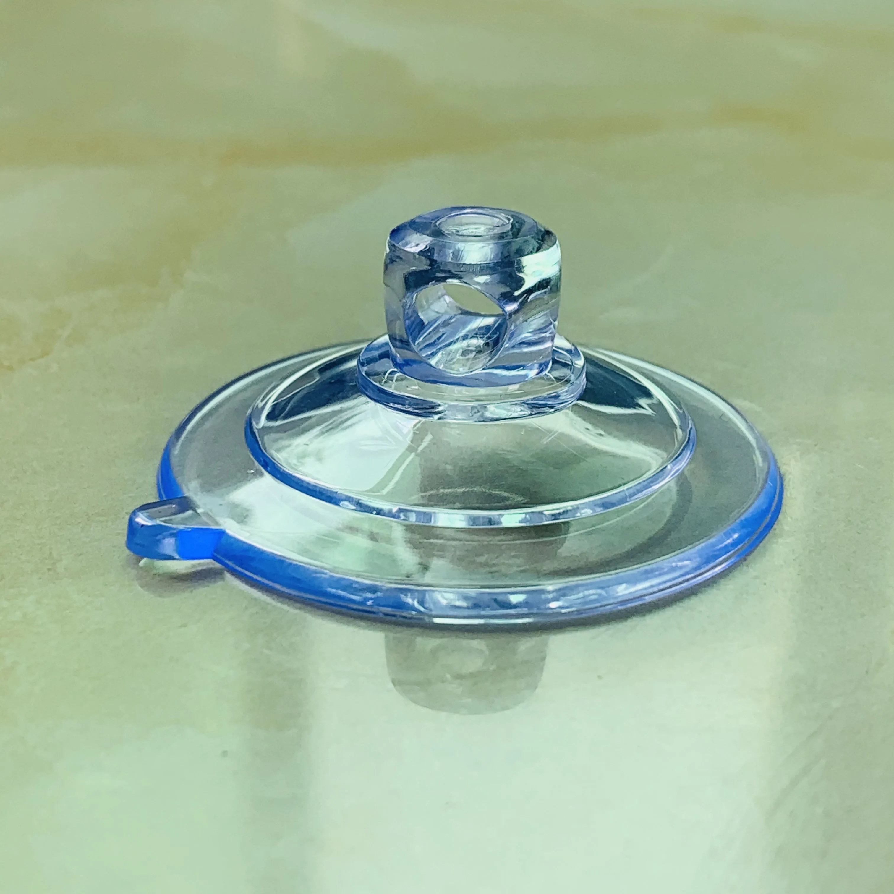 Heavy Duty PVC Mounting Hand Air Pump Vacuum Glass Sucker Ventosas 45mm Suction Cup with Side Hole