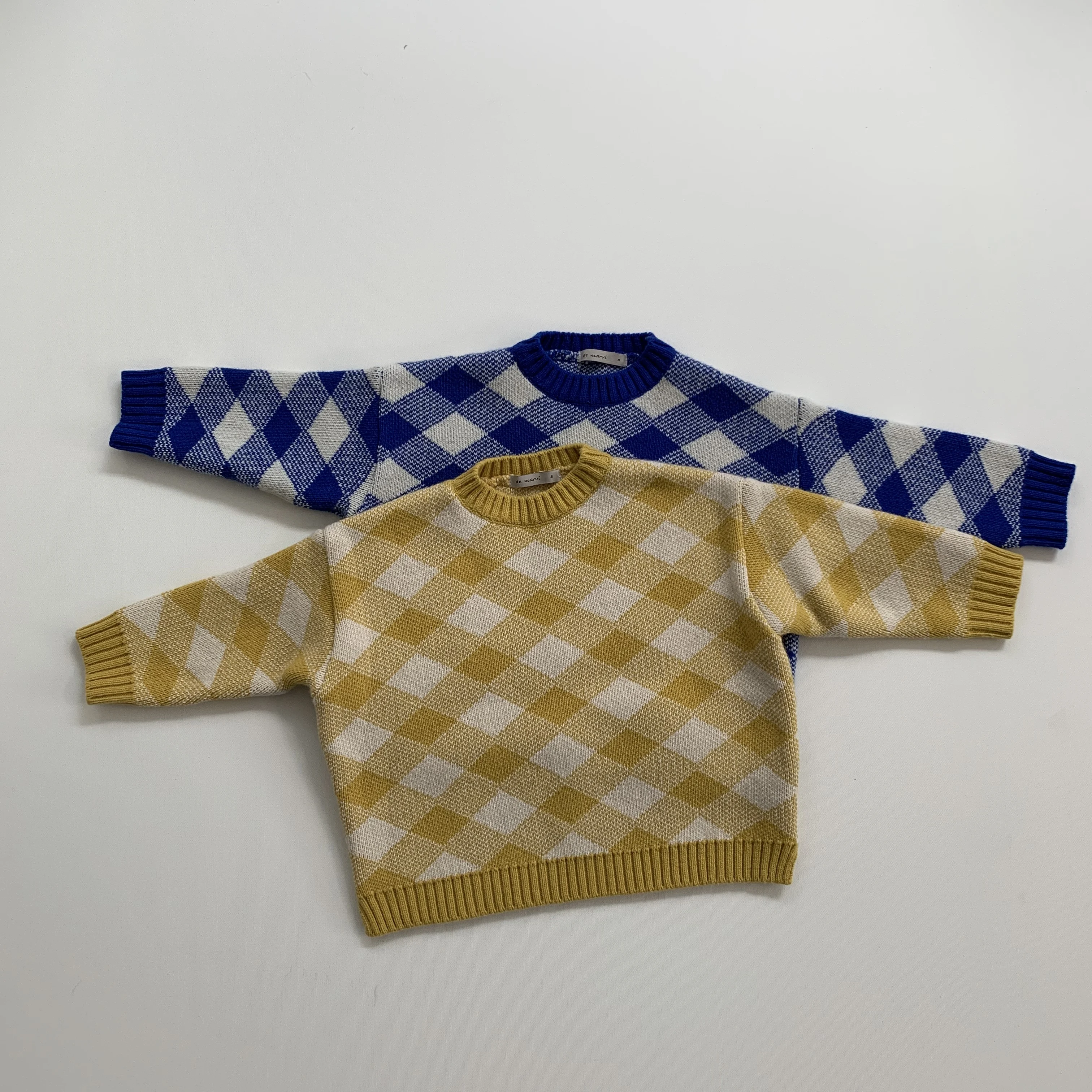 DE MARVI Baby Kids Winter Sweater Girls Boys Pullover Clothes MADE IN KOREA