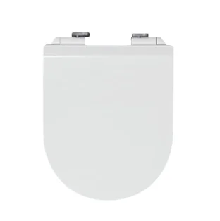 White and Custom Matte Colors Toilet Seat Duroplast Soft D Shape Easy to Clean Toilet Seats Modern