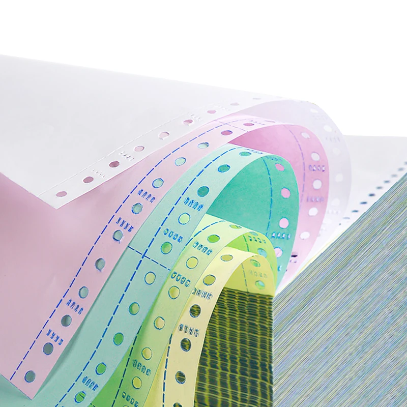 continuous printing multi size A4 double 1-6 layers 1000 sheets carbonless copy office paper