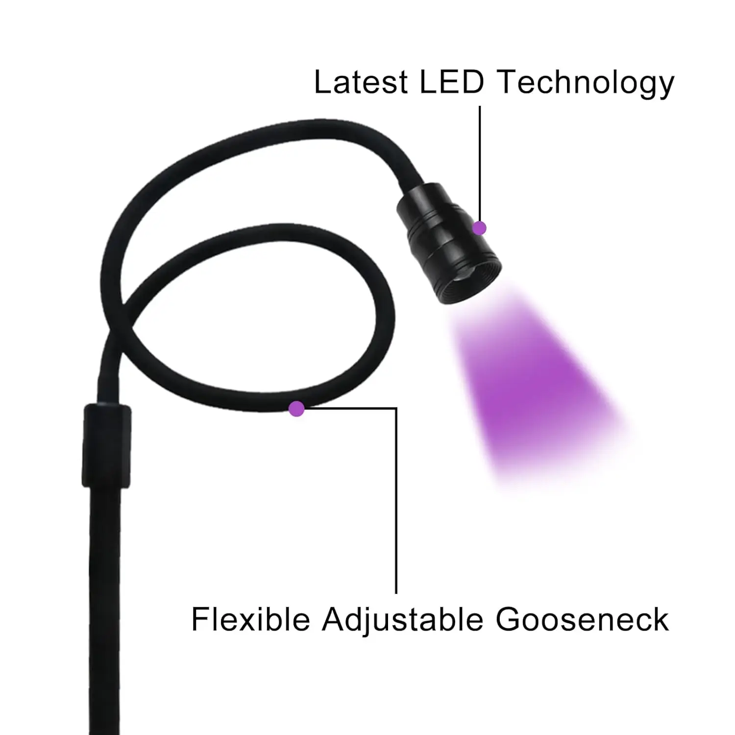 Hot Lash UV Curing Lamp Floor with Foot Petal 5W/10W UV False Eyelash Extension Light Nail Dryer Grafting Glue Fast Curing lamp