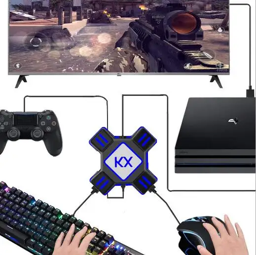 New multi-function mouse and keyboard inverter for ps4/ps3/xbox/switch console