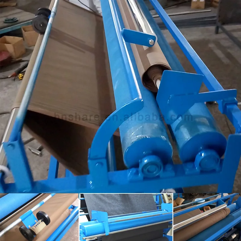 Textile automatic fabric rolling inspection machine cloth measuring machine