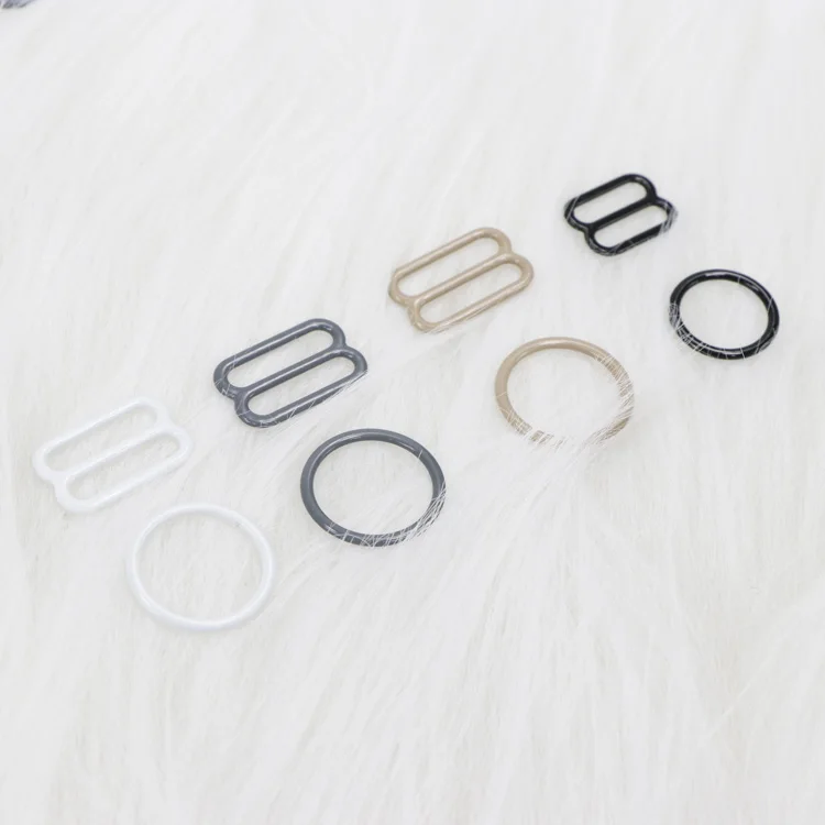 Китайская фабрика из нейлонового покрытия, кольца и Слайдеры для бюстгальтеров, нейлоновые бретельки для бюстгальтеров, регулируемый слайдер, o hook bra ling