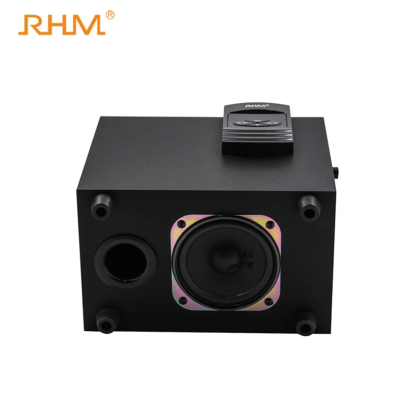 RHM 2.1CH Audio Sound Speaker Desktop Loud Speaker with BT/USB/FM