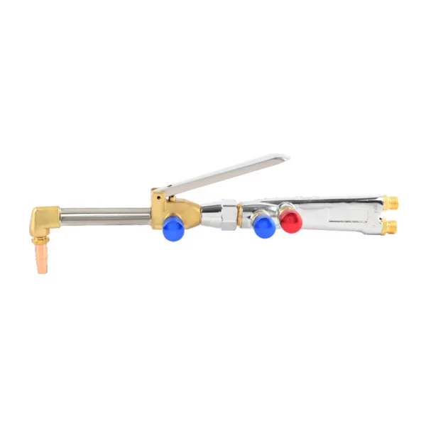 Oxygen-fuel cutting torches with two or three stainless steel gas tubes