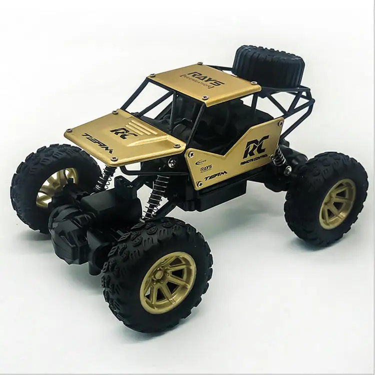 Alloy RC Cars Off Road Vehicle 4x4 1/18 Scale Rock Crawler 4WD 2.4G High Speed Drift Remote Control Monster Truck Toys