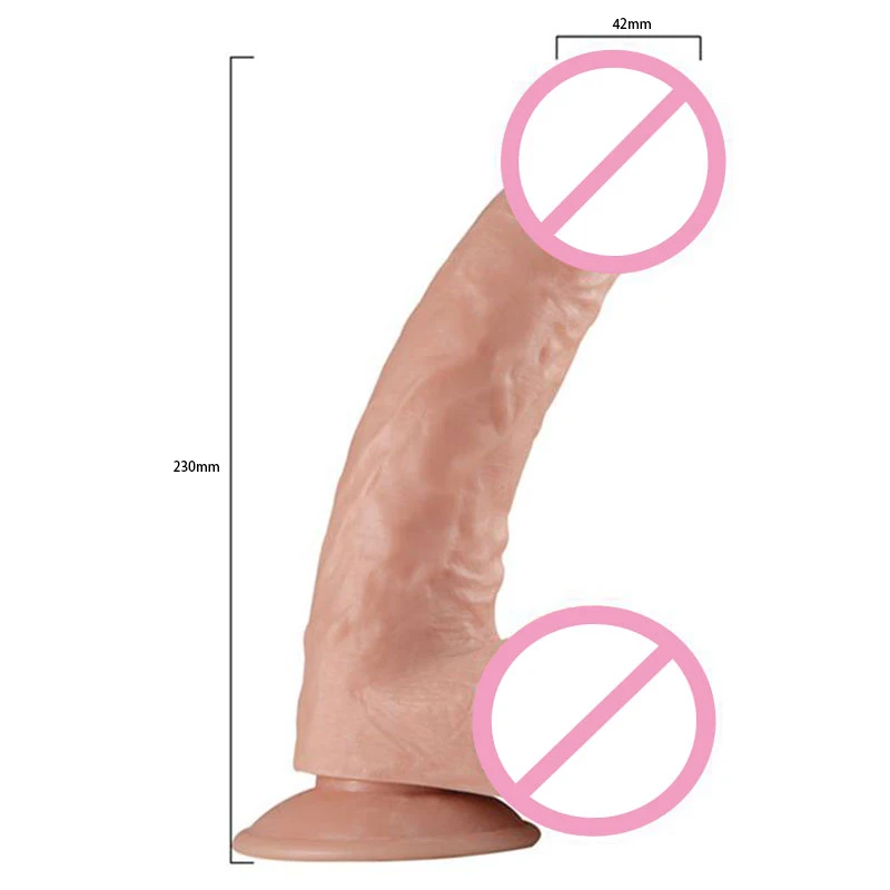 Real Penis Vibrating Sex Toys Electric Dildo Body Safe  for Women