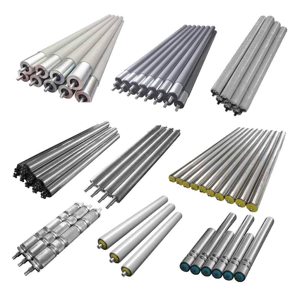 Hongrui Pvc Pu Nylon Conveyor Plastic Carrying Guide Idler Roller