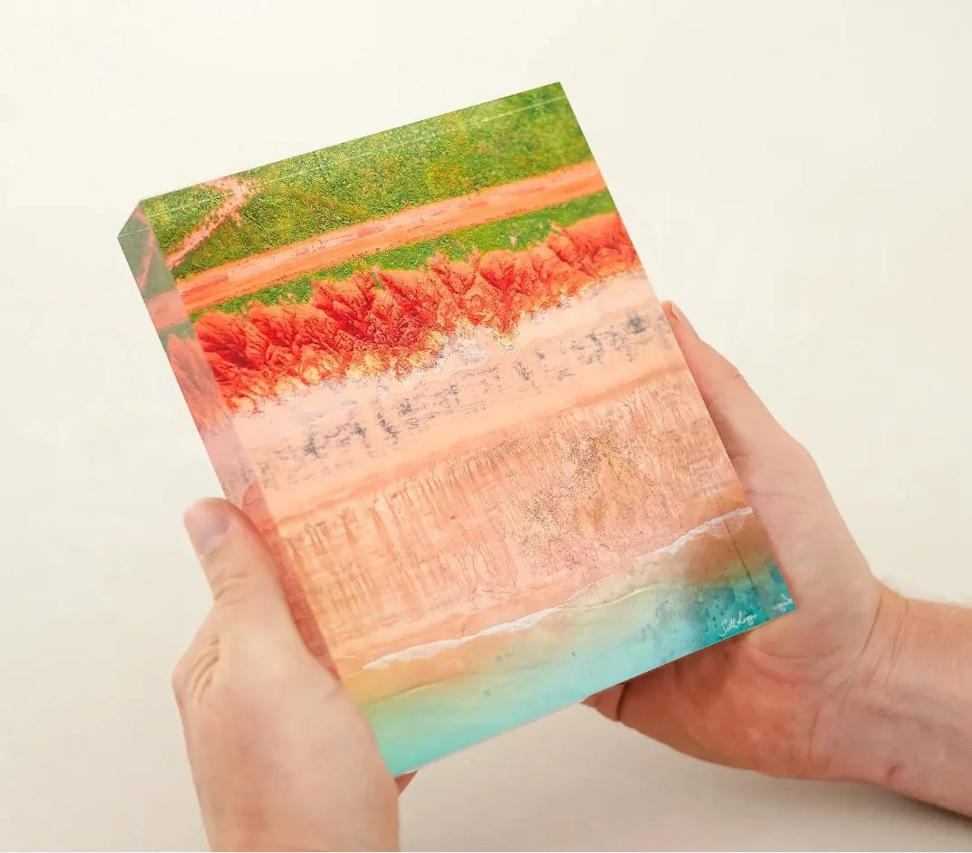 Custom Acrylic Block Clear UV Printing Acrylic Block Custom Acrylic Sign Stand Picture Block