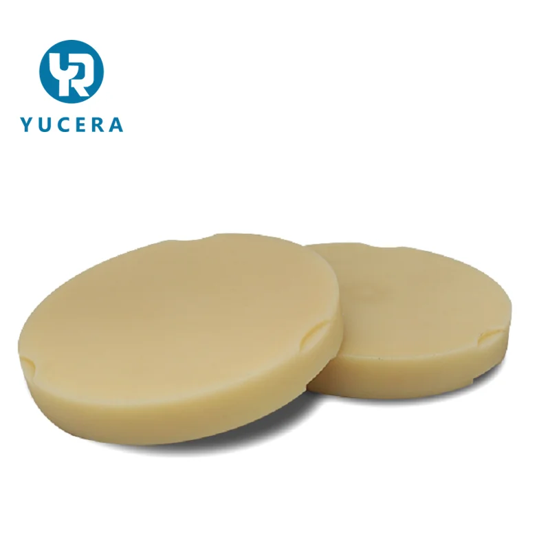 Yucera Cad Cam Стоматологическая фрезерная Однослойная PMMA пустая ацетальная акриловая смола для зубных протезов