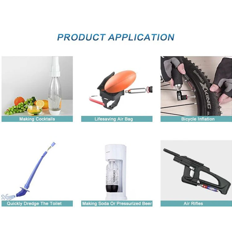 Cheap Promotional Co2 Gas Hunting Outdoor Sports Accessories Small Bottle Gas Cylinders