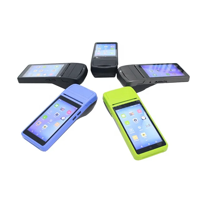 
Portable Personal Mobile Mini Wireless POS Machine with Thermal Printer for Restaurants 