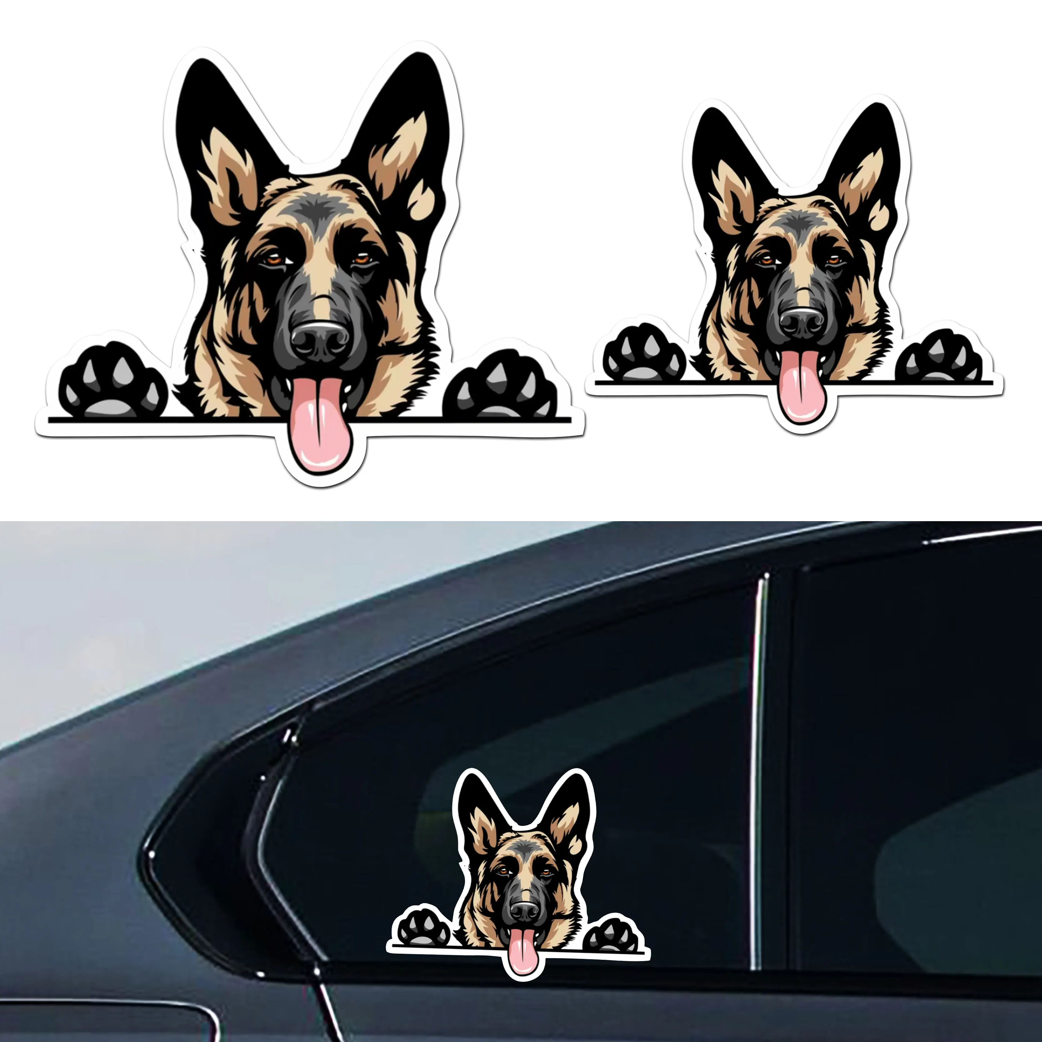 German Shepherd Goldendoodle Black Lab Cane Corso White Bull Terrier Dog Car & Refrigerator Stickers for Body Decor