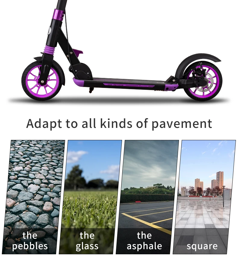 Adult scooter push kick non-electric foldable outdoor sport  kick scooter stand