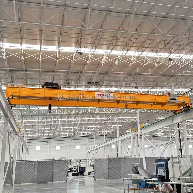 Kenancranes 10 ton 20 ton 30 ton 50 ton Double Girder Overhead Traveling Crane For Warehouse