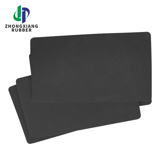 China High Elasticity Nr Nbr Rubbet Sheet Foamed Nitrile Rubber Mat