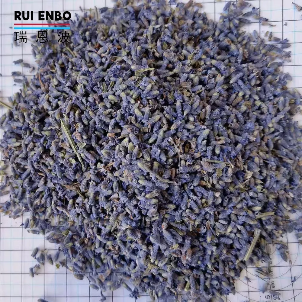 Organic Bulk Loose Green Tea with Fresh jasmine Flavor Dried Lavender Buds and Lavender Flowers Steamed Lavender Tea