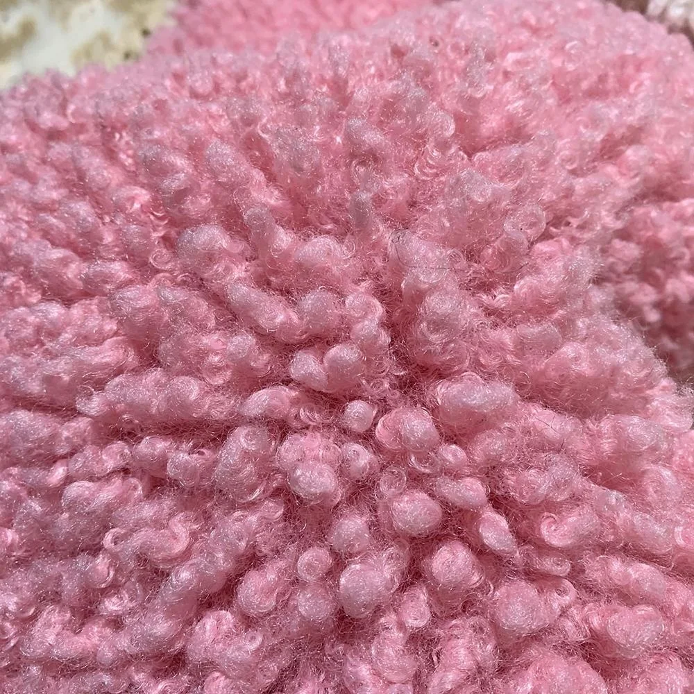 Лидер продаж, однотонная Красивая трикотажная ткань из искусственного меха для одежды, домашнего текстиля, игрушек