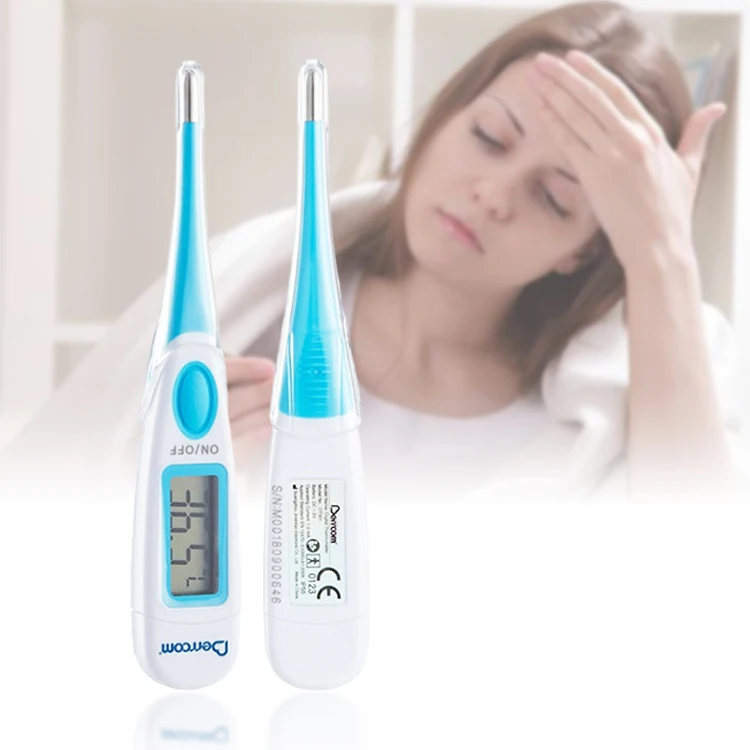 Beep Function Flexible Tip Clinical Fever Temperature Basal Electric Thermometer
