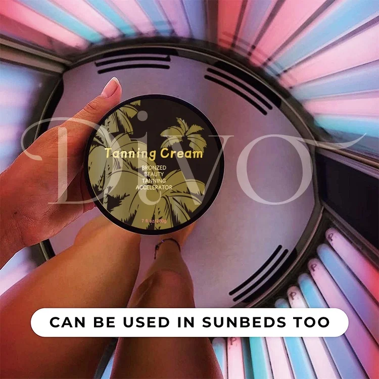 Hot Selling Tingle Tanning Cream Supplier Gold Tanning Cream Tanning Cream Dark