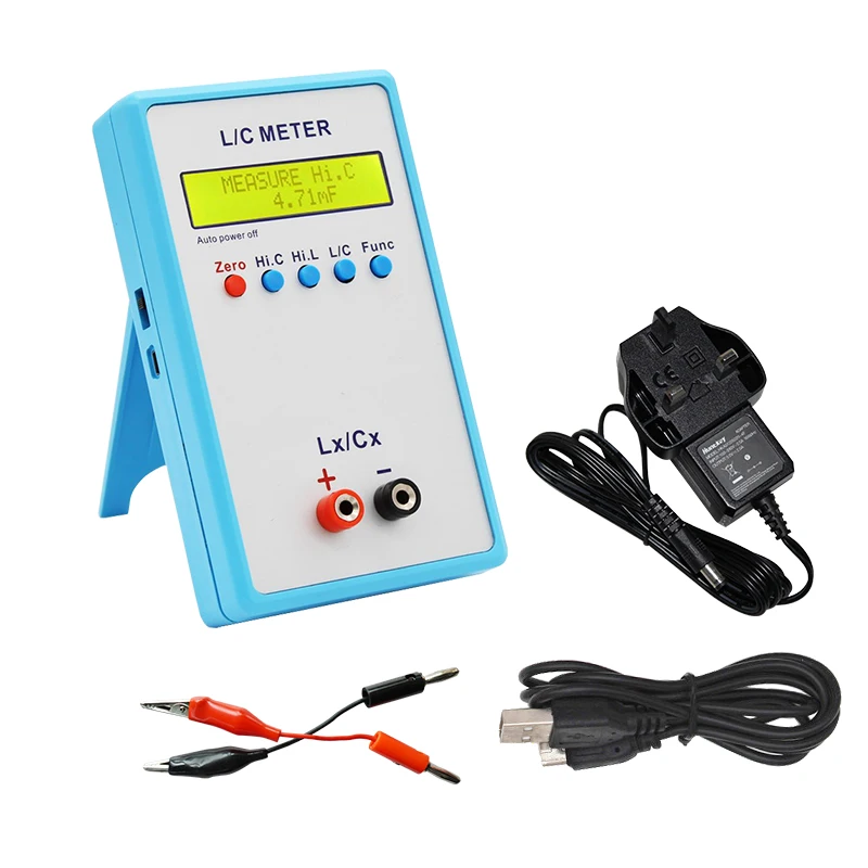 
JUNCTEK professional LC-200A LC meter capacitance inductance meter with UK power adapter 