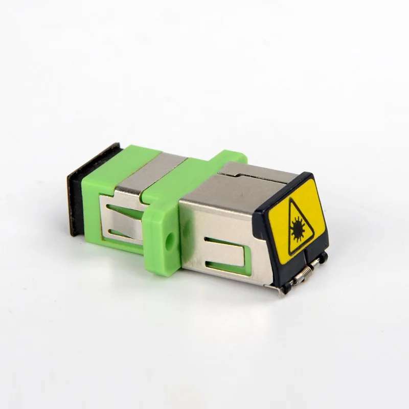 High Performance SC APC SM Simplex dust-proof Optical fiber optical adapter connector