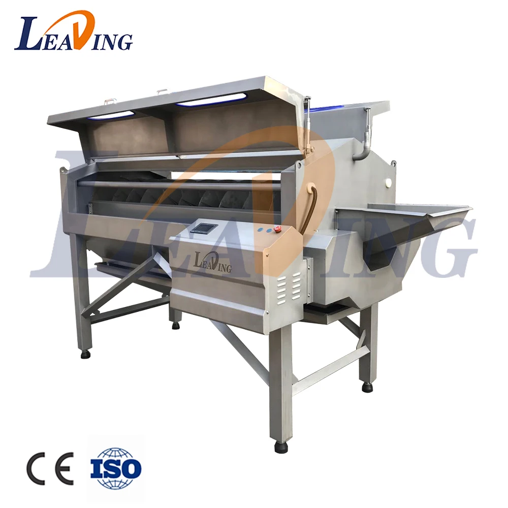 factory supply industrial fruit electric peeler potato carrot washing casava peeling machine