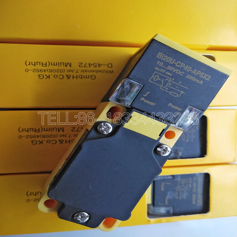 high quality Square sensor  BI20U-CP40-VP4X2/AP4X2/AN6X2/AP6X2/VN4X2   induction switch 100% original