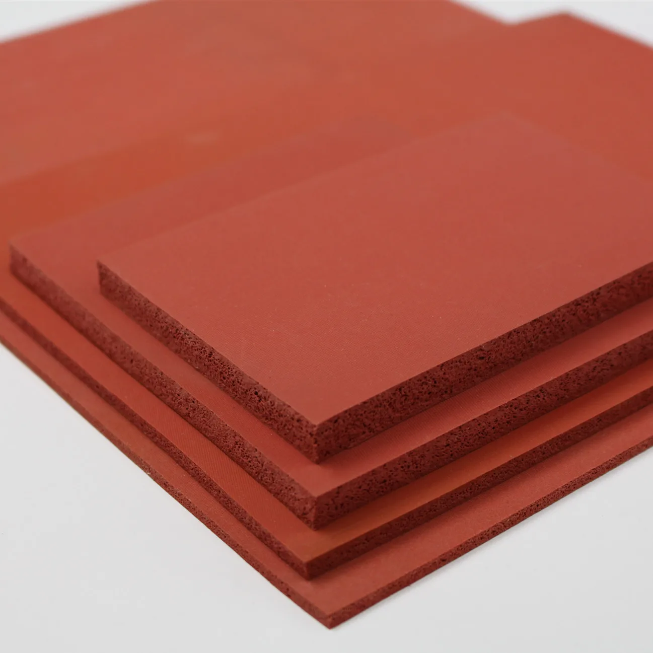 Factory direct silicone foam Heat-resistant Sponge silicone  sealed shock-absorbing foam silicone rubber sheet 8 * 500 * 500mm