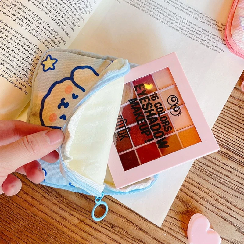 Girls Cartoon Physiological Period Tampon Organiser Bag Korean Cute Bear Mini Capacity Sanitary Napkin Storage Bags