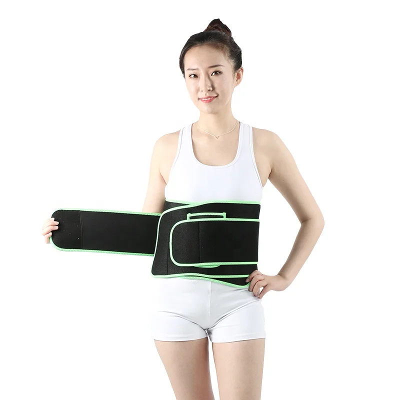 2021 High Quality Neoprene Waist Trimmer Belt Waist Support Latex Waist Trainer Sweat Belt