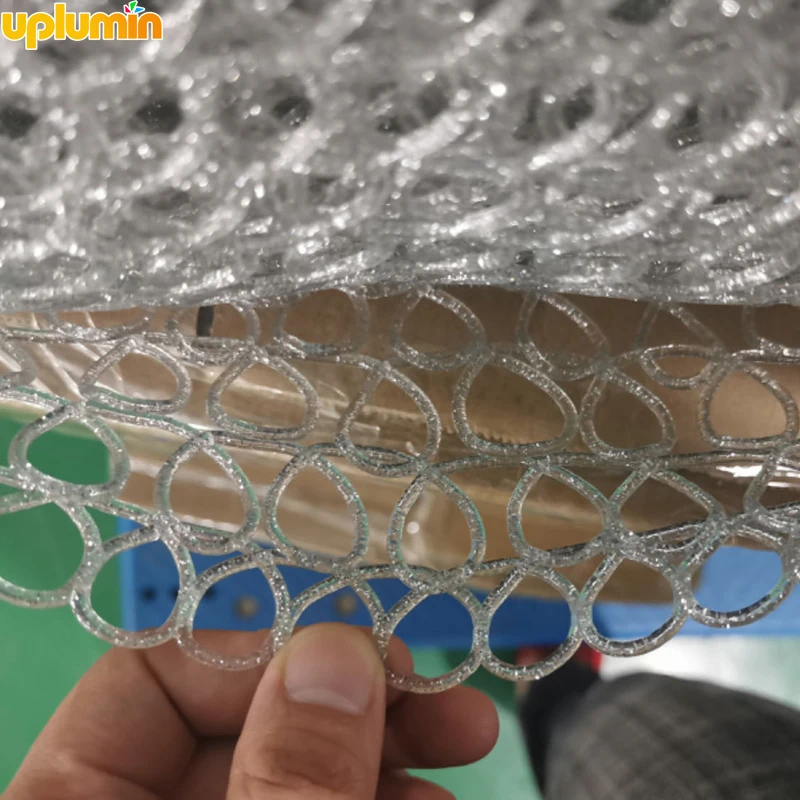 Uplumin PVC Net material for christmas motif light design DIY snowflake reindeer gift box Christmas decoration