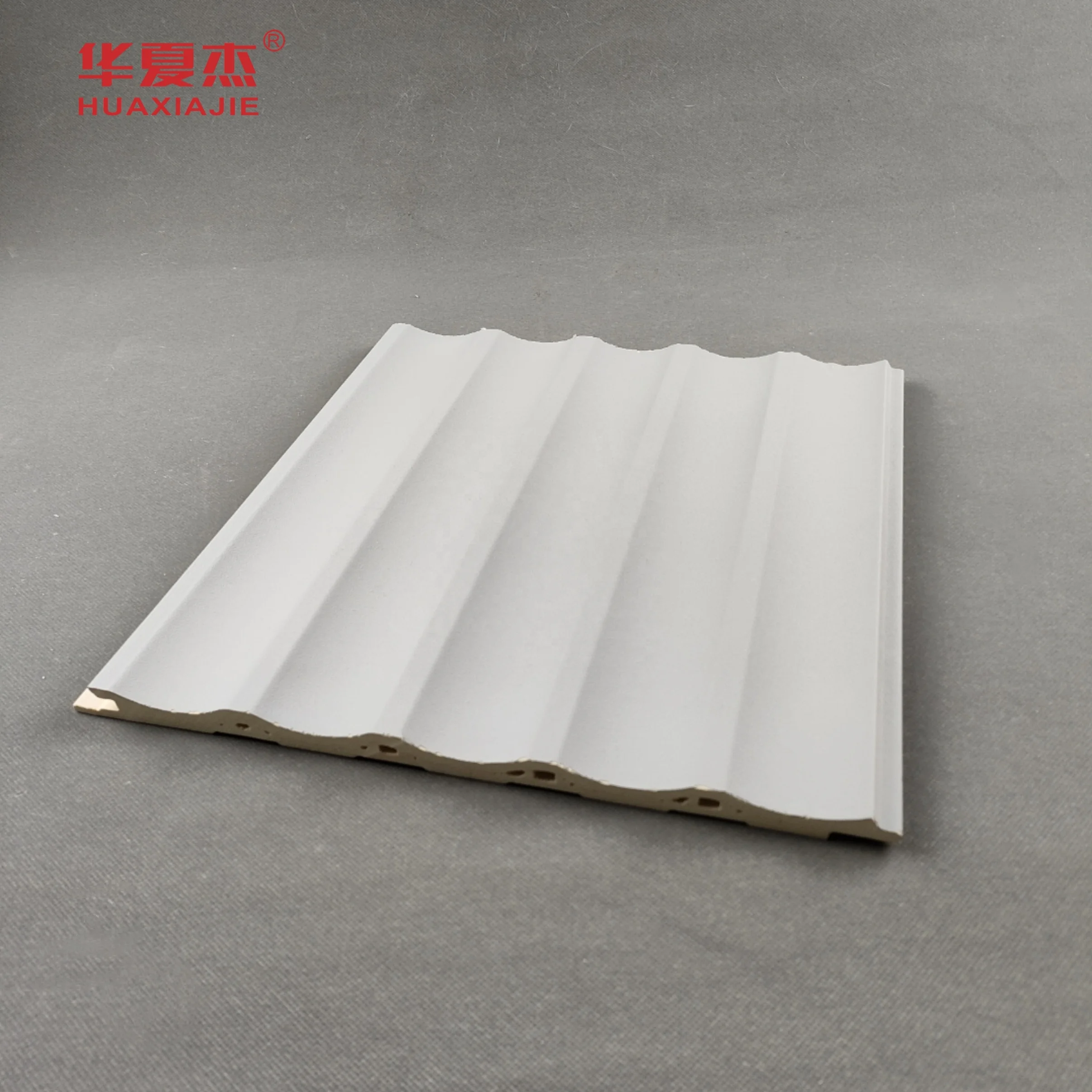 New design wpc U-shaped wall panel pvc laminated wpc 3d panel wpc wall panel indoor