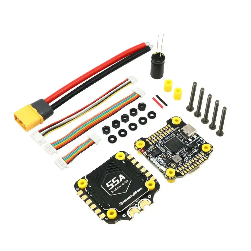 Speedybee F405 V4 Stack BLS 55A 4-in-1 ESC&FC Compatible 30x30 RC iNAV Betaflight Bluetooth 3-6S FPV 5-8 Inch Frame Drone RC