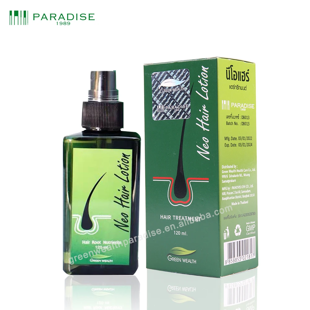 Hair Loss Support by Thailand Neo Hair Lotion Beard Growth Organic Oil For Hair Regrowth