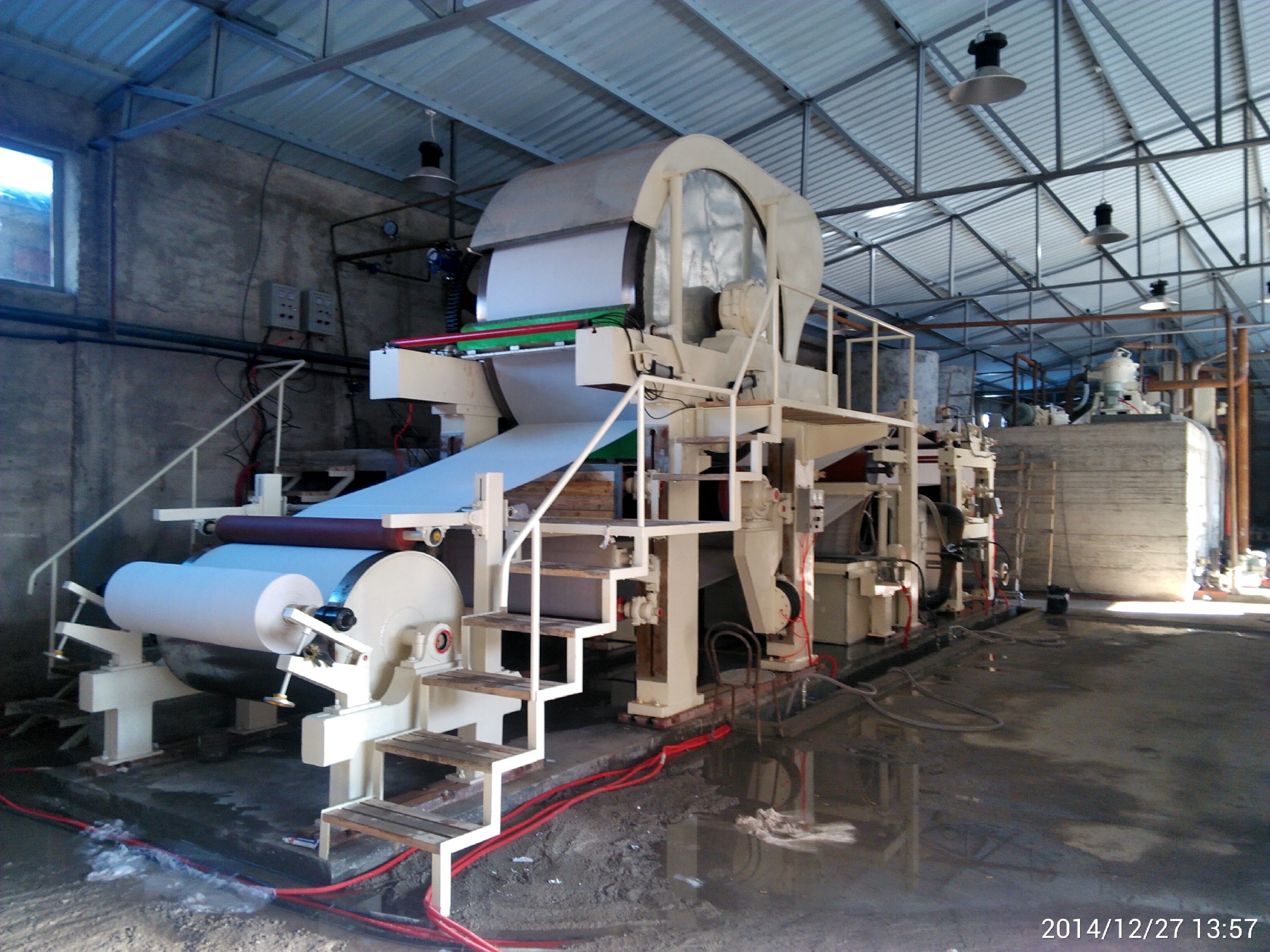 Машина для переработки термоотработанной бумаги с гарантированным качеством и количеством