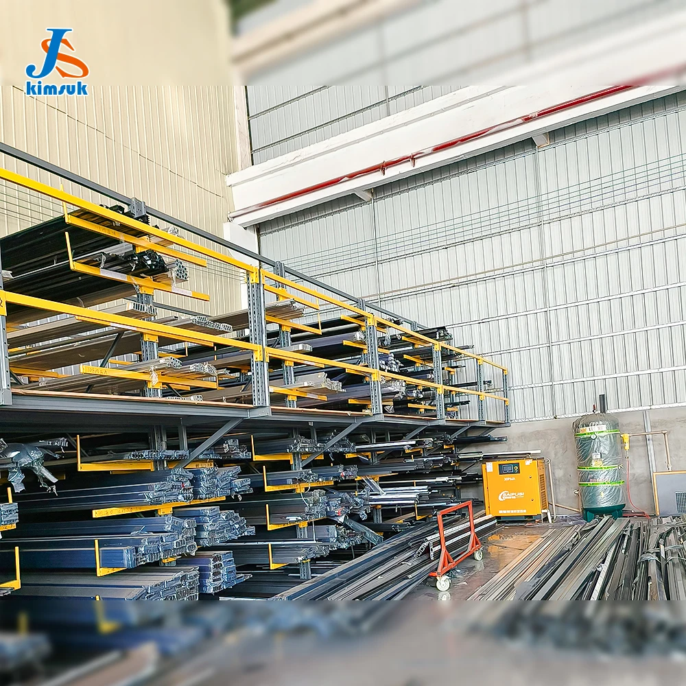 shelving rack mezzanine rack heavy-duty multi-function pot wall rack for warehouse