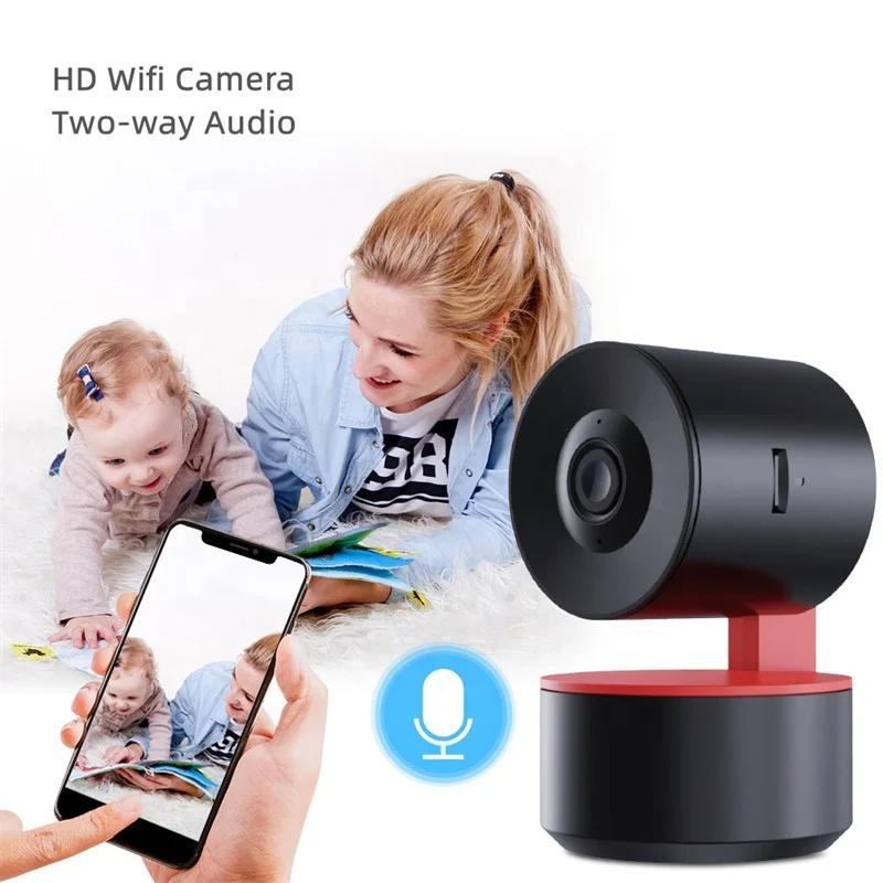 Tuya Smart Wifi Camera Home Indoor Night Vision Wireless HD 1080P 2MP CMOS Camera Watchdog IP Camera