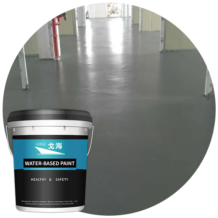 epoxy resin self-leveling floor paint Electronic chemical workshop dust-proof and wear-resistant coating