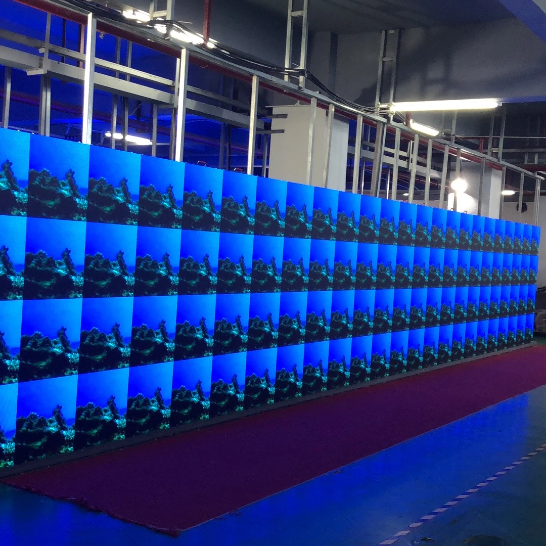 Hot-sale P3.91 500*500mm 500*1000mm die-case aluminum panel rental wall led display for events