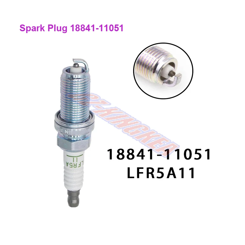 Spark Plugs 18841-11051 Vehicle Engine Accessories LFR5A-11 for SPORTAGE III (SL) 2.0 CVVT AWD