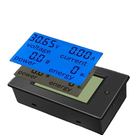 PZEM-031/051 DC 6.5-100V Digital Voltage Measuring instrument LCD Voltage Current Power Energy Consumption Meter