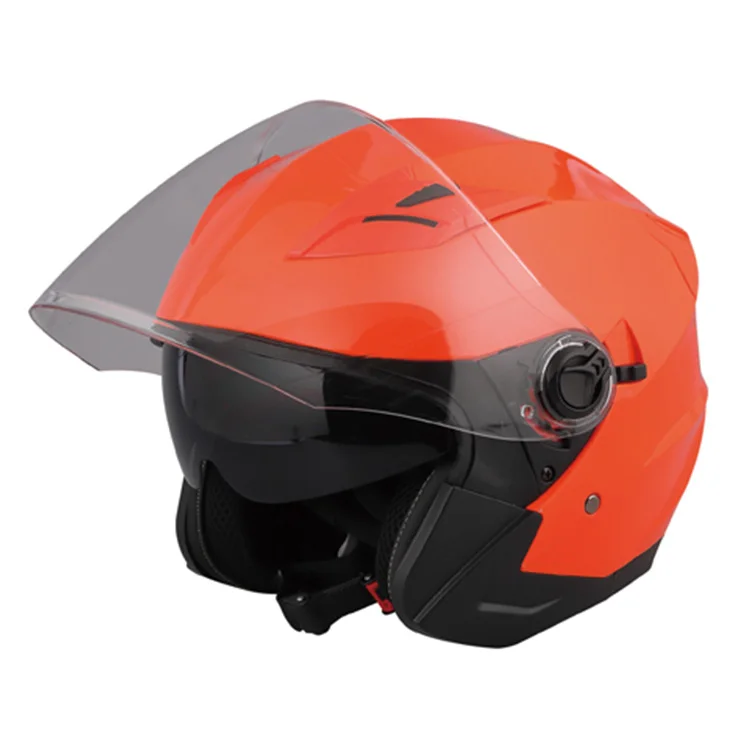 Half Face Motorcycle Helmet ABS Motorbike Helmet Double Visors High Quality Helmet