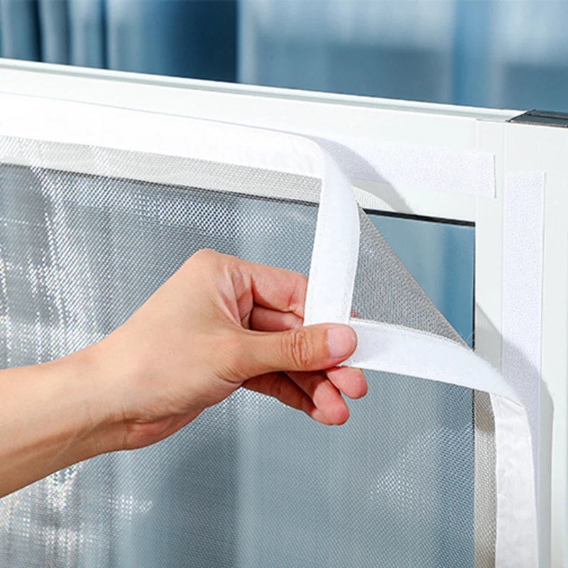 Professional Fiberglass New Indoor Insect Fly Mosquito Window Screen Curtain Anti Mosquito Net For Kitchen Window Home Protector