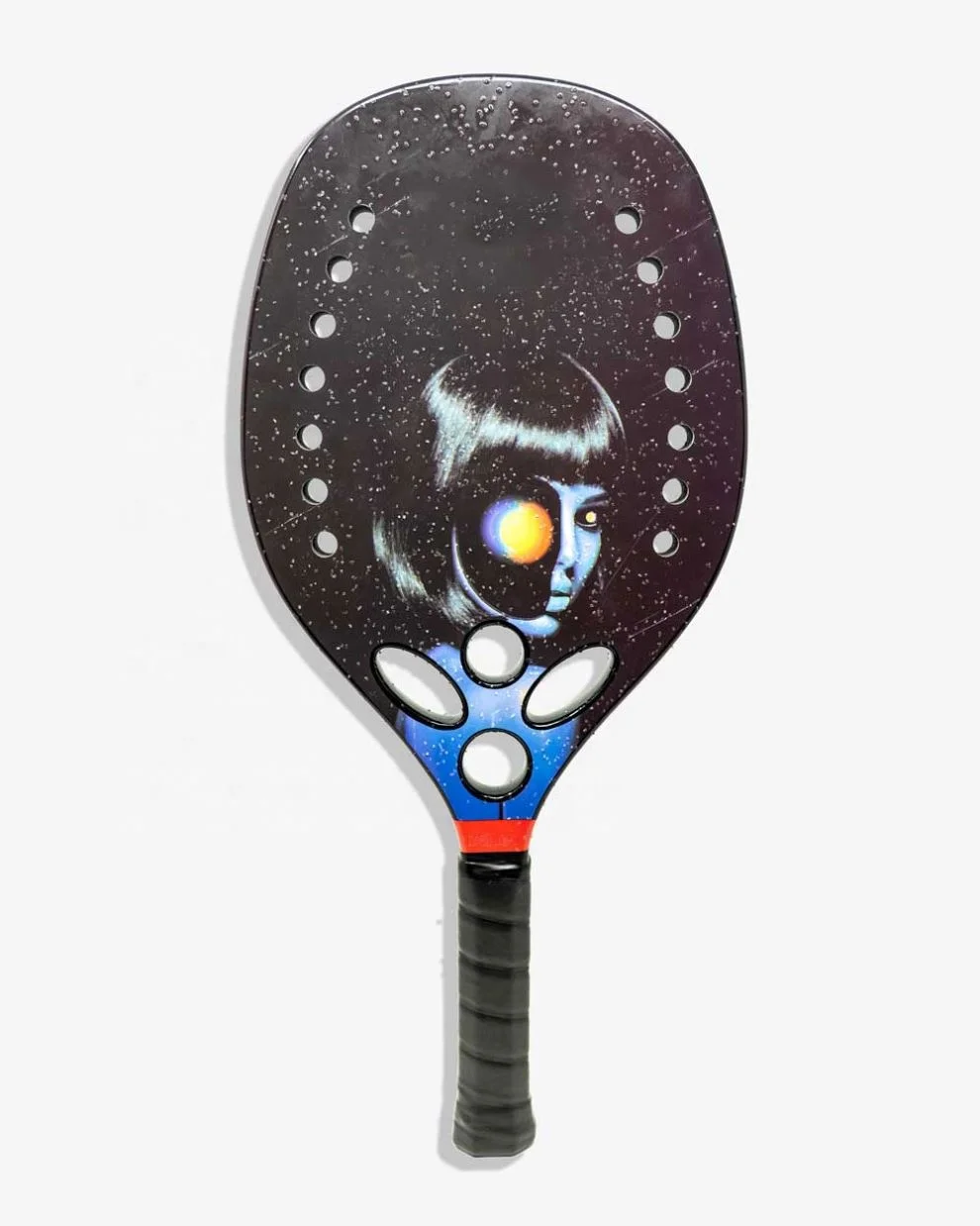 Customized Design Professional Beach Tennis Rackets DIY Logo Padel Glass Carbon Fiber Paddle Racket