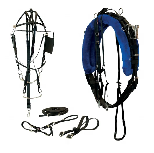 High Quality Waterproof 1800 Synthetic Quick Hitch Complete Horse Harness For Sale