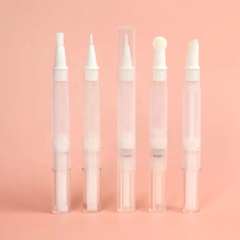 Customised recycled 3ml 5ml empty twist pen cosmetics package tube click lip gloss pen