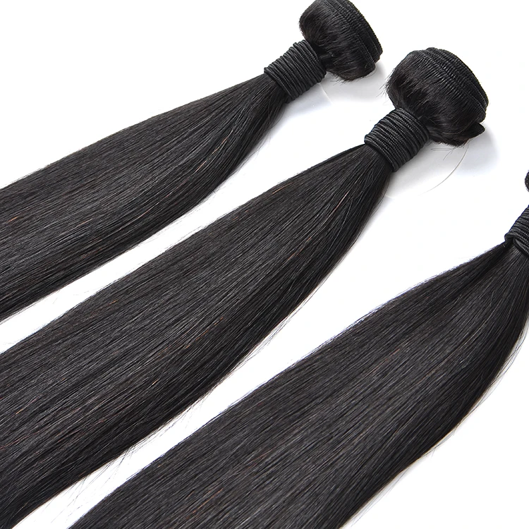 Wholesale Natural Virgin blond chinese thick drawn remy blonde 10a double south indian raw human extension hair weft machine