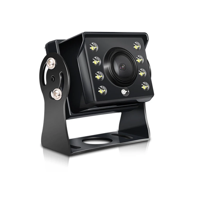 Аналоговая камера высокого разрешения 1080P транспортного средства резервного копирования камеры «рыбий глаз» 8 LED ИК ночного видения водонепроницаемые IP69K Анти-туман с 4 Pin авиационный разъем шины камера заднего вида